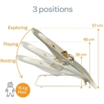 Beaba 芘亞芭 EAZY RELAX 可折疊彈彈椅 (灰色)